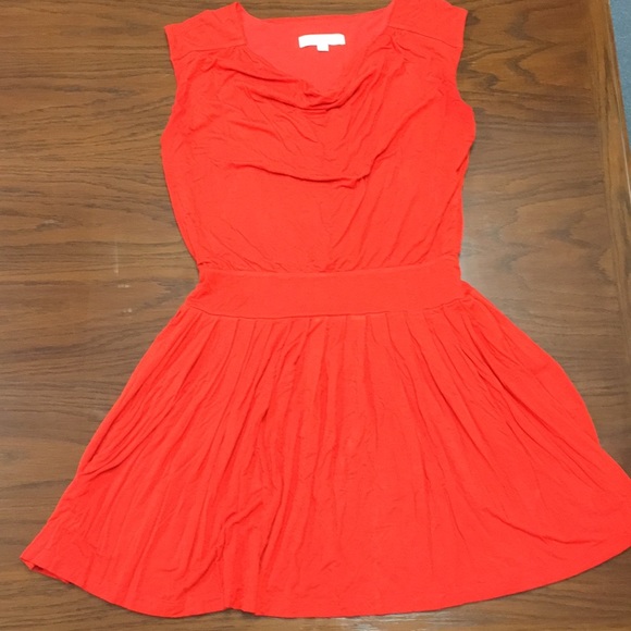 LOFT Dresses & Skirts - Loft Red T-shirt Dress
